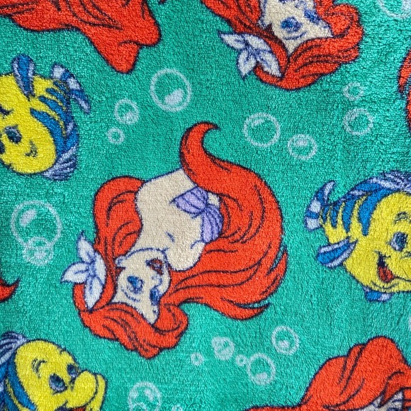Disney‎ Women Sleepwear 2X Green Pajama Pants Jogger The Little Mermaid Ariel - Picture 10 of 11